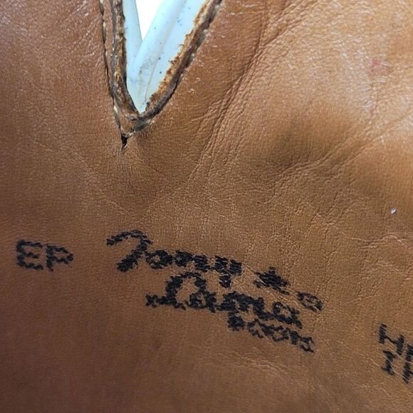 Tony Lama Black and Silver Heeled Boots - Picture 8 of 12